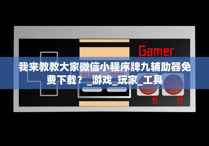 我来教教大家微信小程序牌九辅助器免费下载？_游戏_玩家_工具