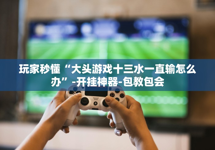 玩家秒懂“大头游戏十三水一直输怎么办”-开挂神器-包教包会