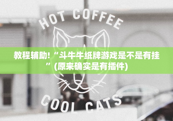 教程辅助!“斗牛牛纸牌游戏是不是有挂”(原来确实是有插件)