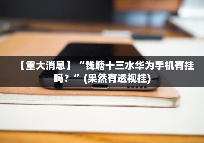 【重大消息】“钱塘十三水华为手机有挂吗?”(果然有透视挂) 【重大消息】“钱塘十三水华为手机有挂吗?”(果然有透视挂)