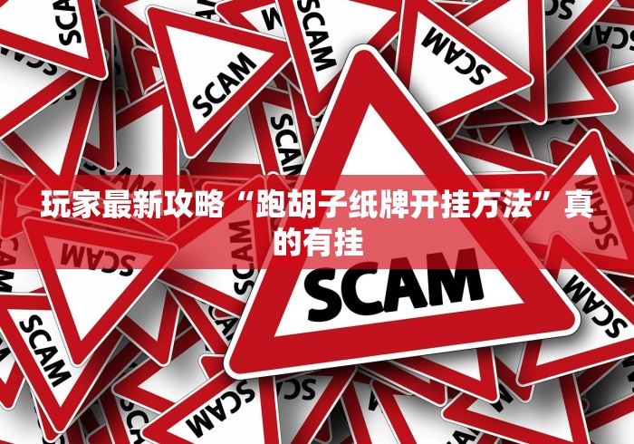 玩家最新攻略“跑胡子纸牌开挂方法”真的有挂