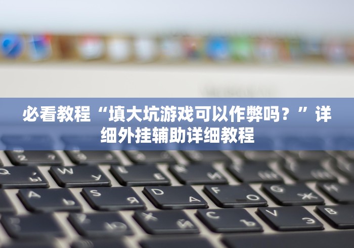 必看教程“填大坑游戏可以作弊吗？”详细外挂辅助详细教程