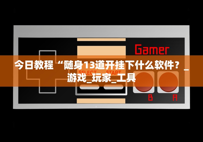 今日教程“随身13道开挂下什么软件？_游戏_玩家_工具