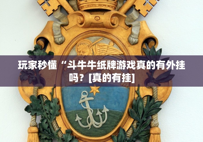 玩家秒懂“斗牛牛纸牌游戏真的有外挂吗？[真的有挂]