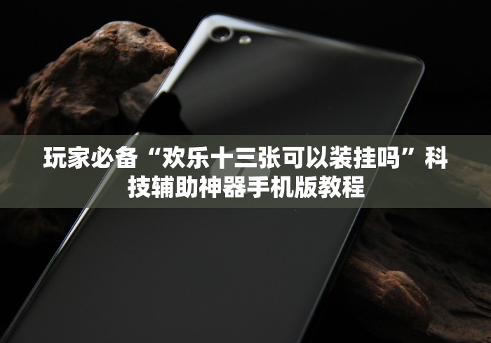 玩家必备“欢乐十三张可以装挂吗”科技辅助神器手机版教程 玩家必备“欢乐十三张可以装挂吗”科技辅助神器手机版教程