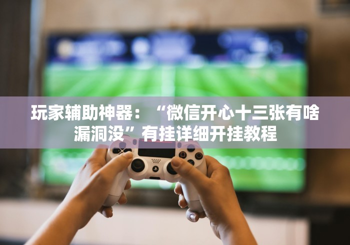 玩家辅助神器：“微信开心十三张有啥漏洞没”有挂详细开挂教程