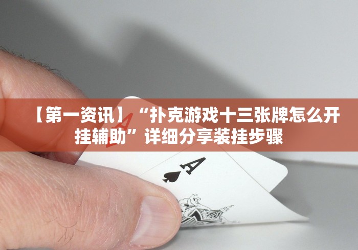 【第一资讯】“扑克游戏十三张牌怎么开挂辅助”详细分享装挂步骤