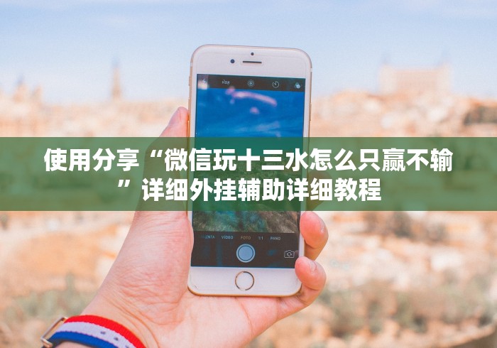 使用分享“微信玩十三水怎么只赢不输”详细外挂辅助详细教程 使用分享“微信玩十三水怎么只赢不输”详细外挂辅助详细教程