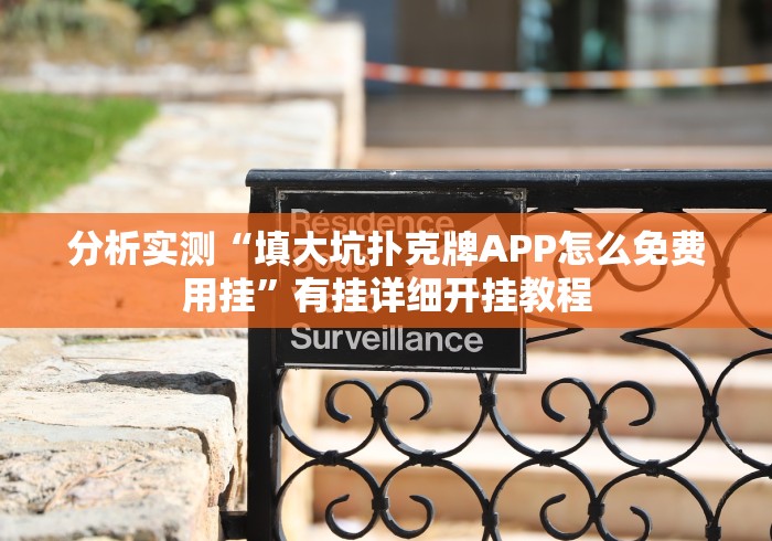 分析实测“填大坑扑克牌APP怎么免费用挂”有挂详细开挂教程